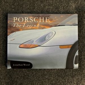 PORSCHE 1998 "The Legend" Hardcover Book by Jonathan Wood